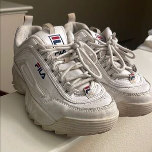 Fila Classic White Athletic Shoes
